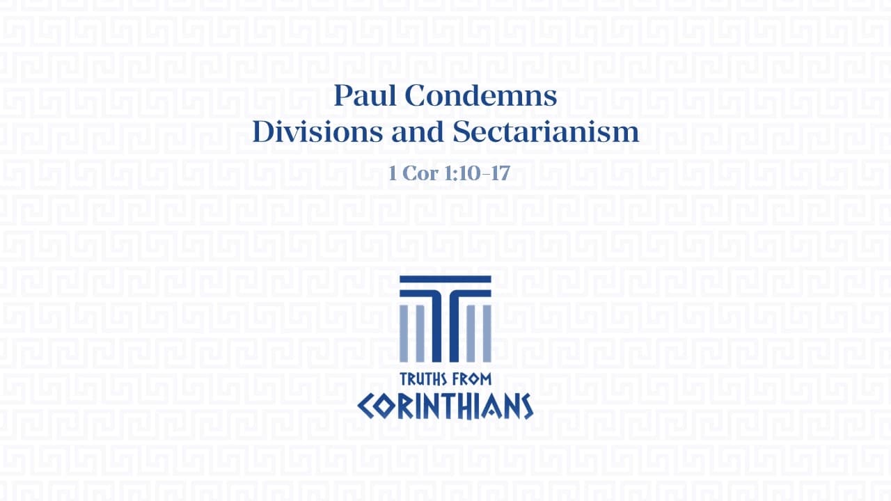 Truths from Corinthians